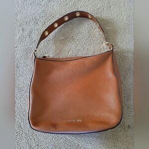 Michael Kors Raven luggage leather handbag
